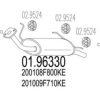 NISSA 200108F800KE End Silencer